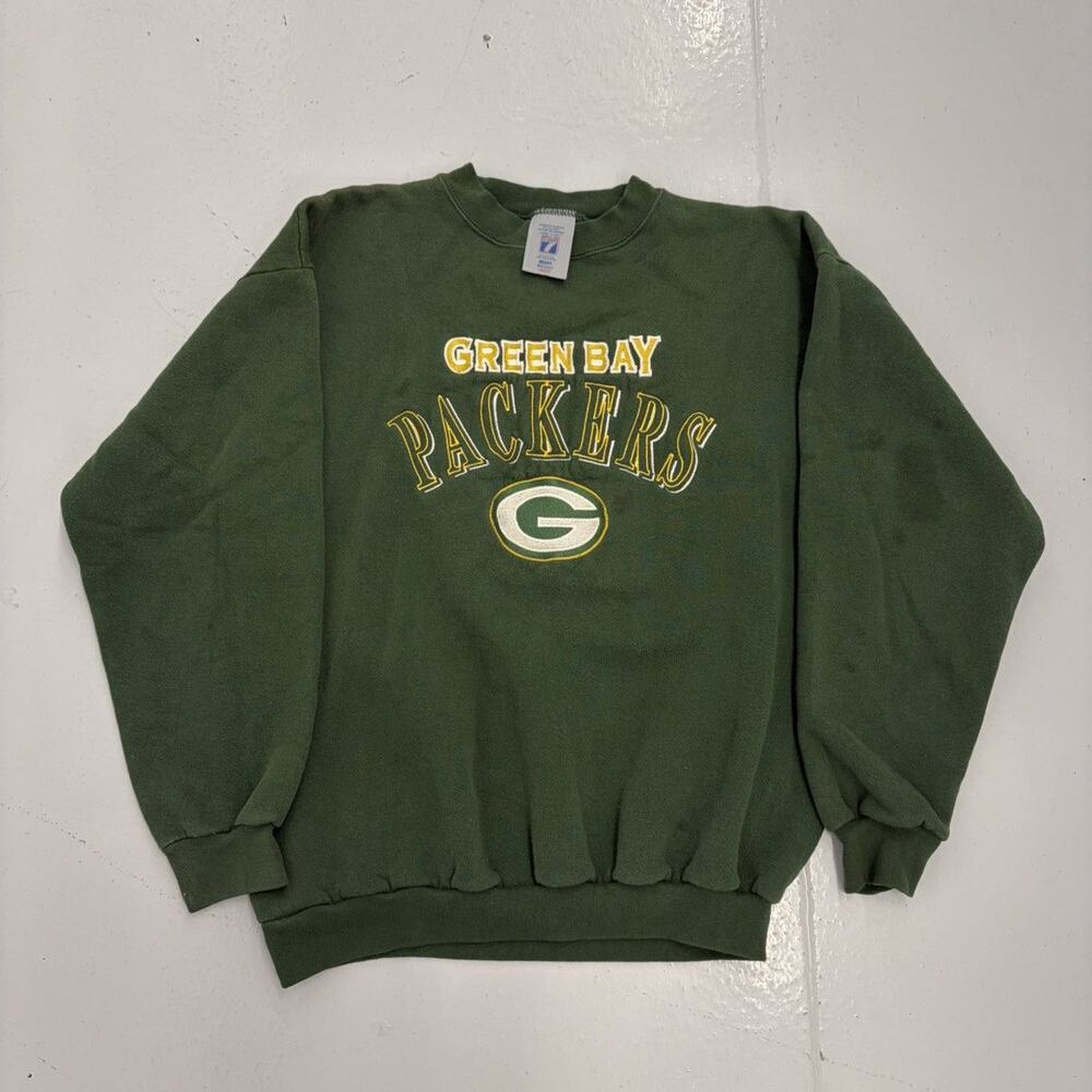 Vintage 90s Green Bay Packers Embroidered NFL Sweatshirt